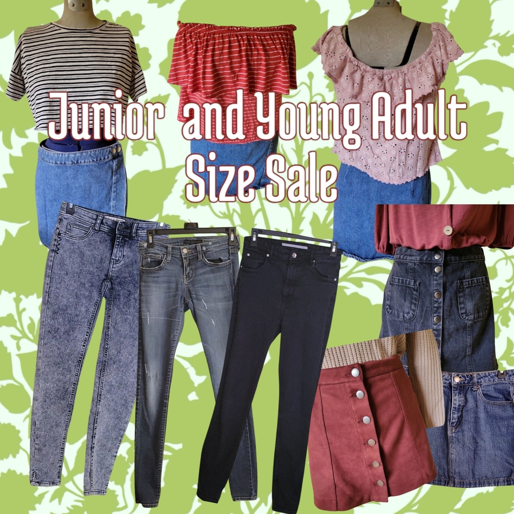 Pop Up Today Stylish Trendy Clothing Sale For Junior And Young Adult Sizes